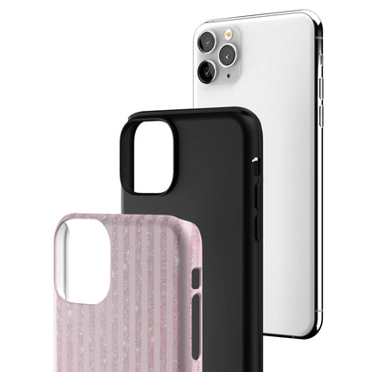 Pink Champagne Stripe iPhone Case gallery - Iphone_11_Pro_Max_3