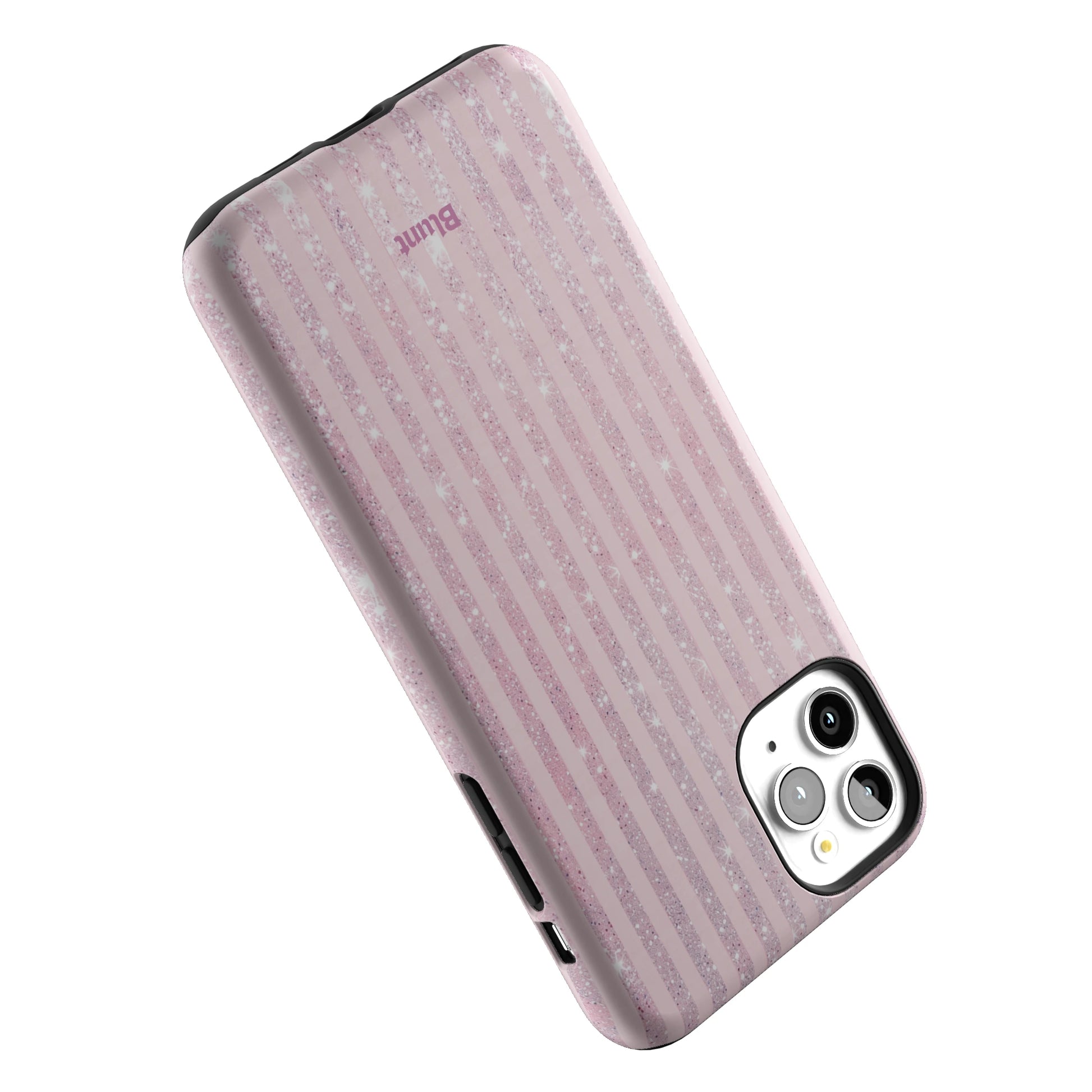 Pink Champagne Stripe iPhone Case gallery - Iphone_11_Pro_Max_5