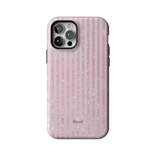 Pink Champagne Stripe iPhone Case gallery - Iphone_12_Pro_1