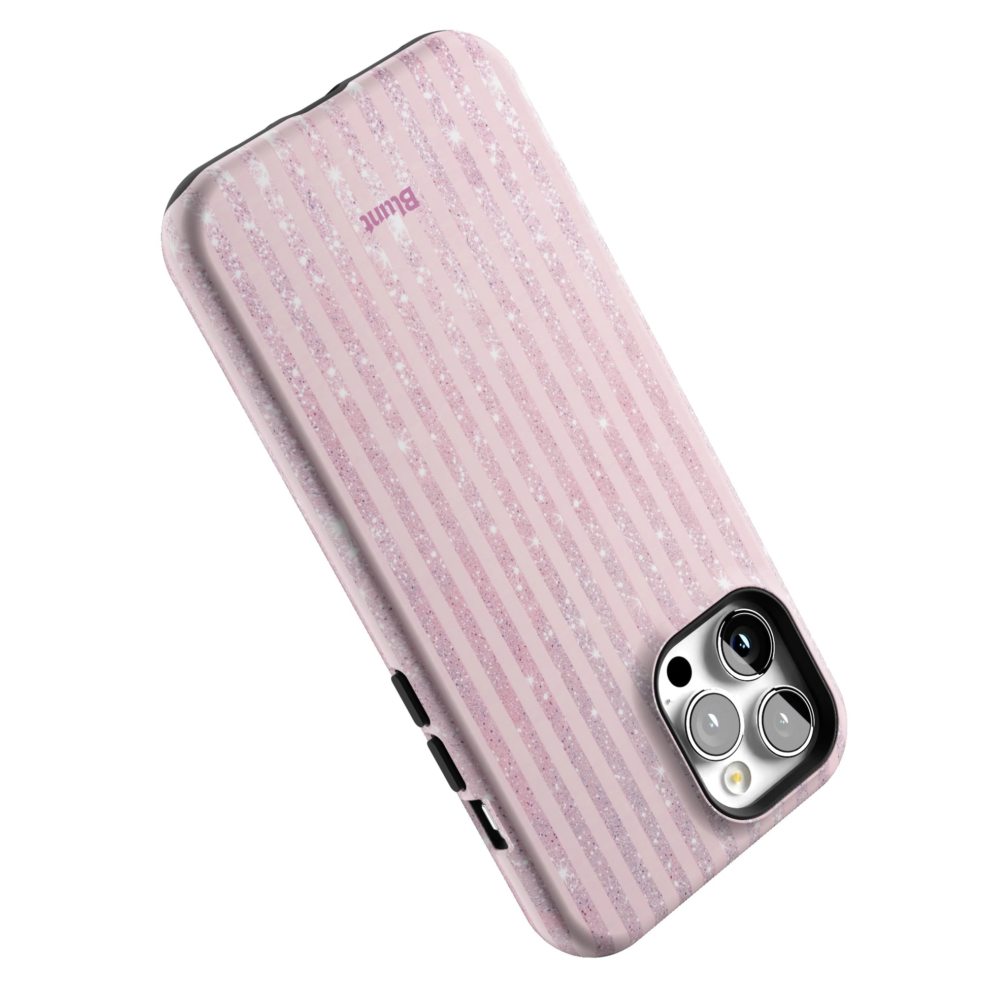 Pink Champagne Stripe iPhone Case gallery - Iphone_12_Pro_Max_5