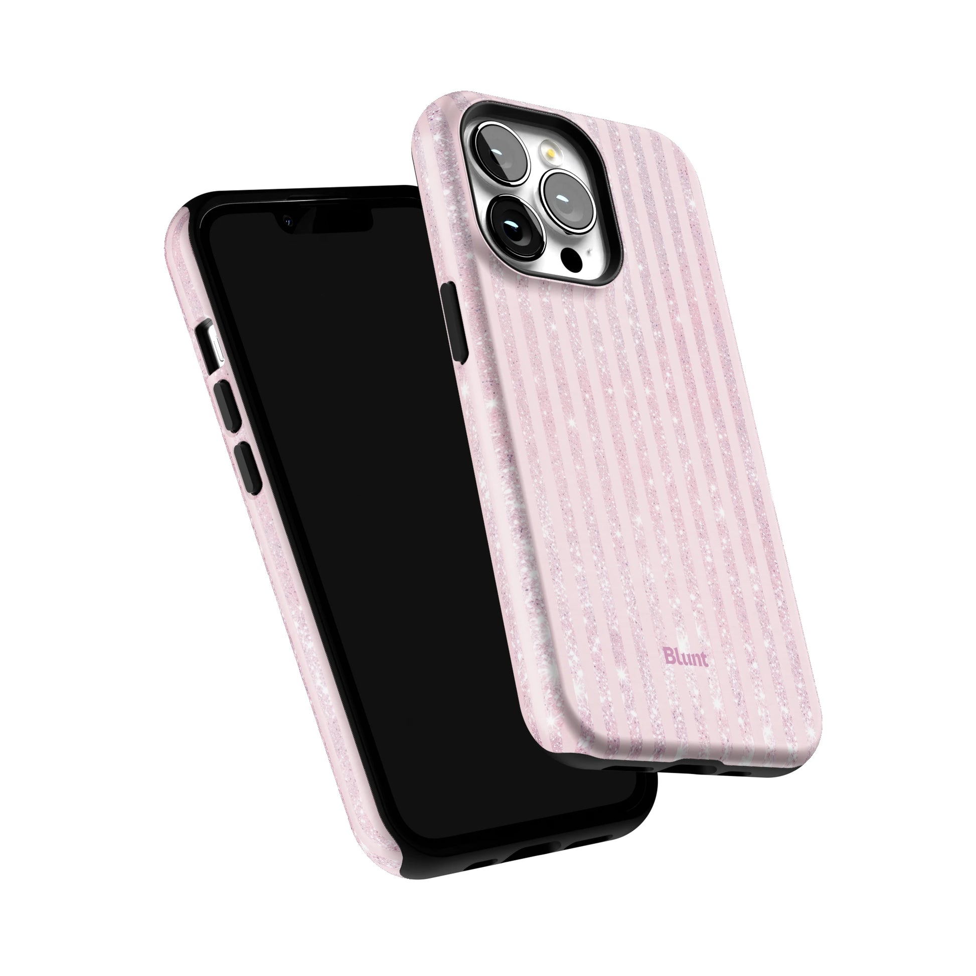 Pink Champagne Stripe iPhone Case gallery - Iphone_13_Pro_6