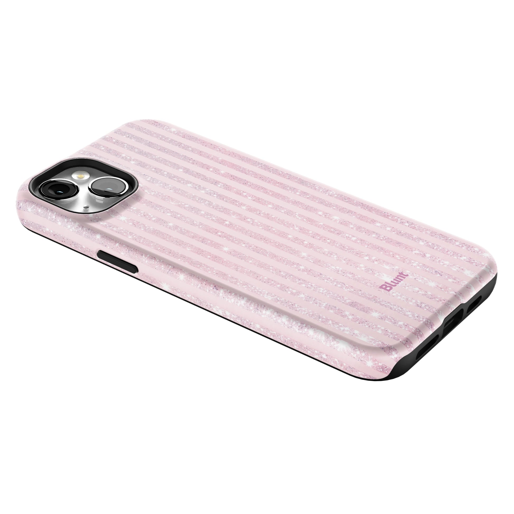 Pink Champagne Stripe iPhone Case gallery - Iphone_14_Mini_Air_Plus_2