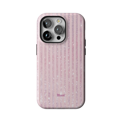 Pink Champagne Stripe iPhone Case gallery - Iphone_14_Pro_1