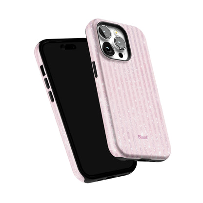Pink Champagne Stripe iPhone Case gallery - Iphone_14_Pro_6