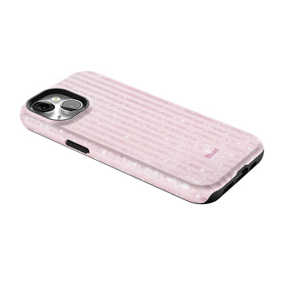 Pink Champagne Stripe iPhone Case gallery - Iphone_15_Iphone_2