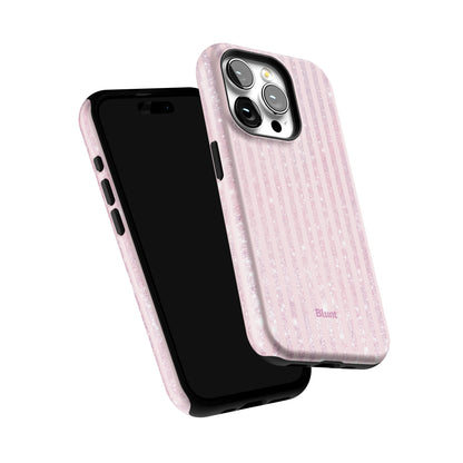 Pink Champagne Stripe iPhone Case gallery - Iphone_15_Pro_6