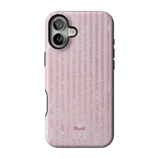 Pink Champagne Stripe iPhone Case gallery - Iphone_16_Mini_Air_Plus_1