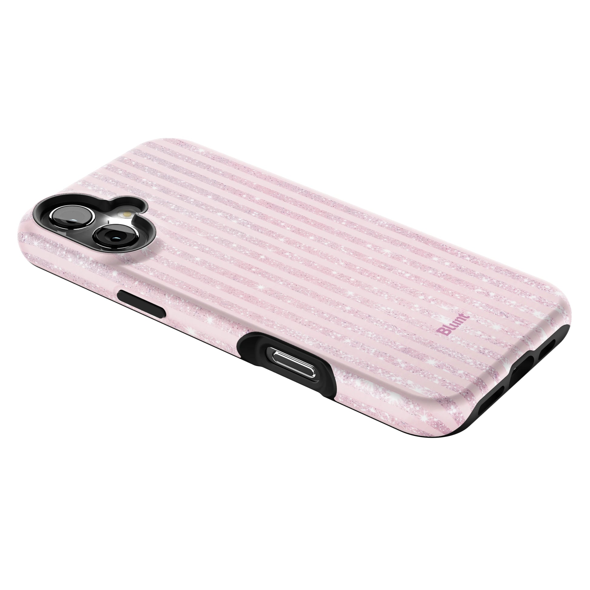 Pink Champagne Stripe iPhone Case gallery - Iphone_16_Mini_Air_Plus_2