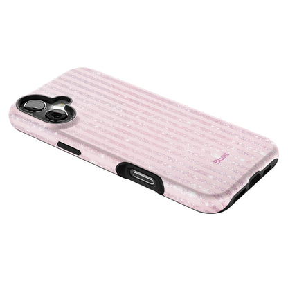 Pink Champagne Stripe iPhone Case gallery - Iphone_16_Mini_Air_Plus_2