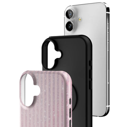 Pink Champagne Stripe iPhone Case gallery - Iphone_16_Mini_Air_Plus_3