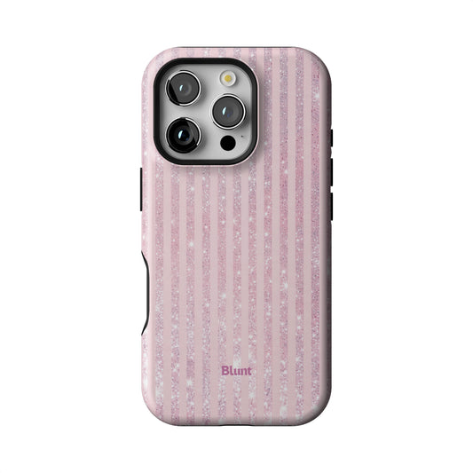 Pink Champagne Stripe iPhone Case gallery - Iphone_16_Pro_1