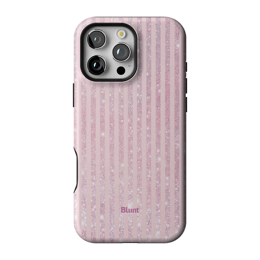 Pink Champagne Stripe iPhone Case gallery - Iphone_16_Pro_Max_1