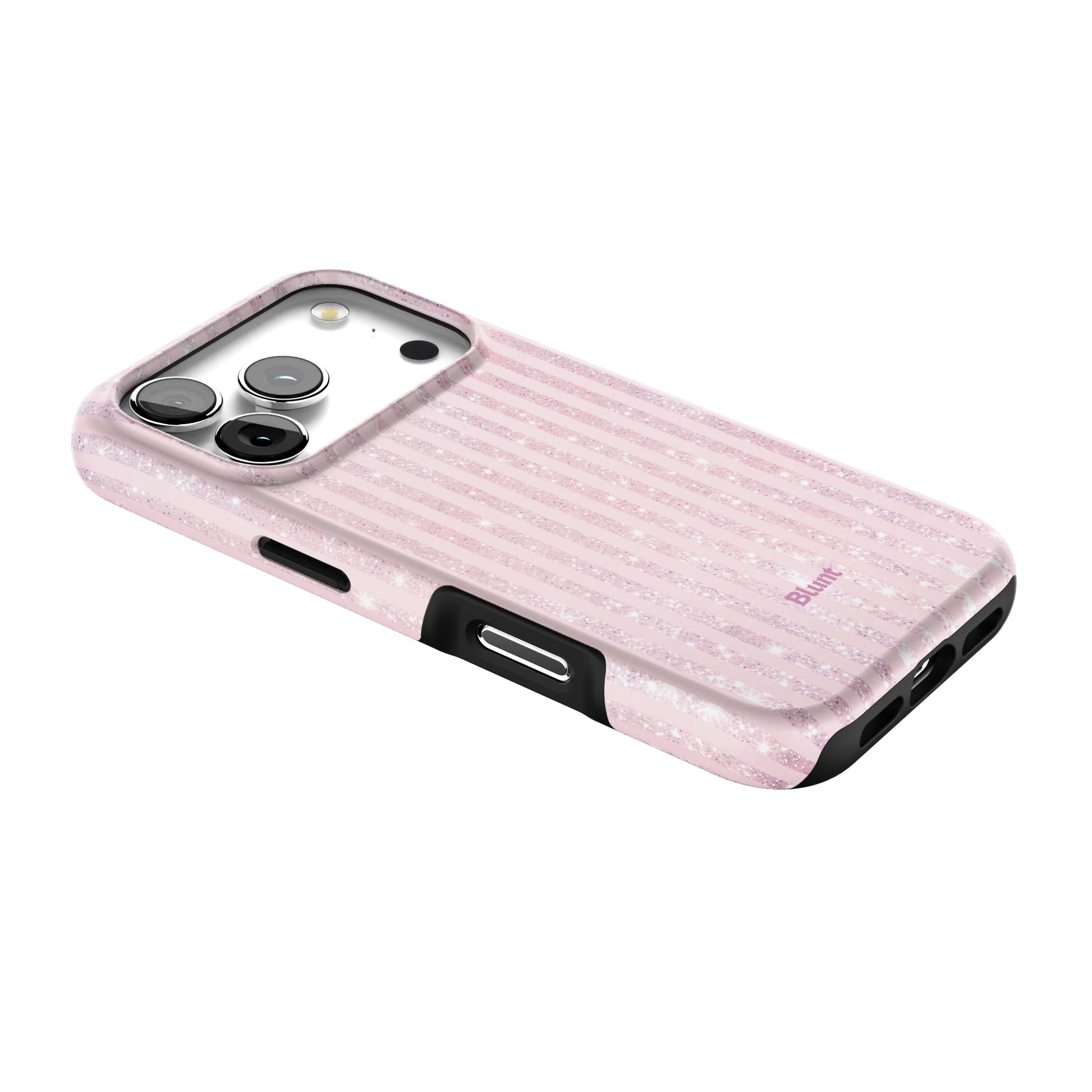 Pink Champagne Stripe iPhone Case gallery - Iphone_17_Pro_2