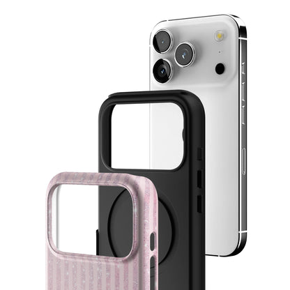 Pink Champagne Stripe iPhone Case gallery - Iphone_17_Pro_3