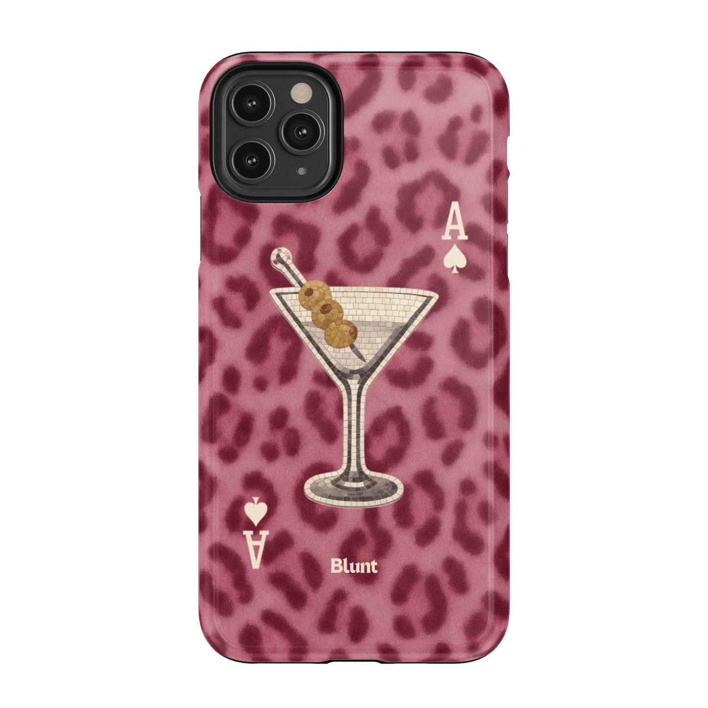 Pink Cheetah Dirty Martini iPhone Case - Blunt Cases