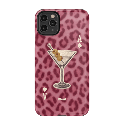 Pink Cheetah Dirty Martini iPhone Case - Blunt Cases