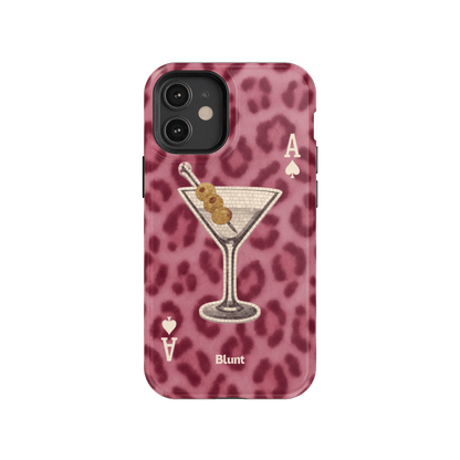 Pink Cheetah Dirty Martini iPhone Case - Blunt Cases