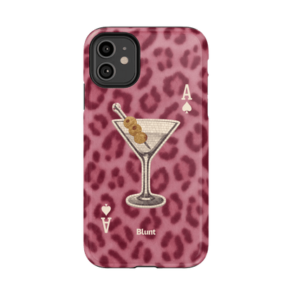 Pink Cheetah Dirty Martini iPhone Case - Blunt Cases
