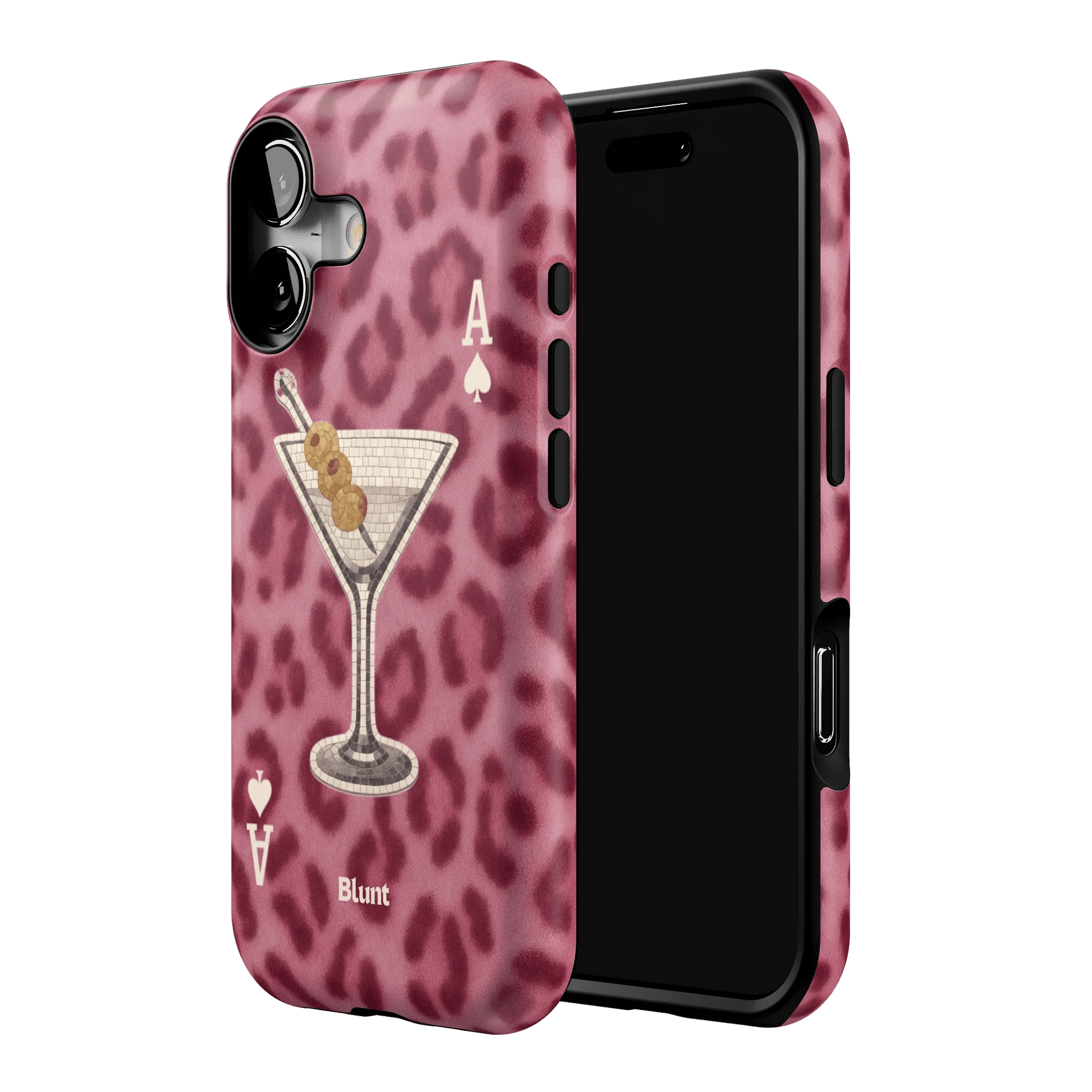 Pink Cheetah Dirty Martini iPhone Case - Blunt Cases