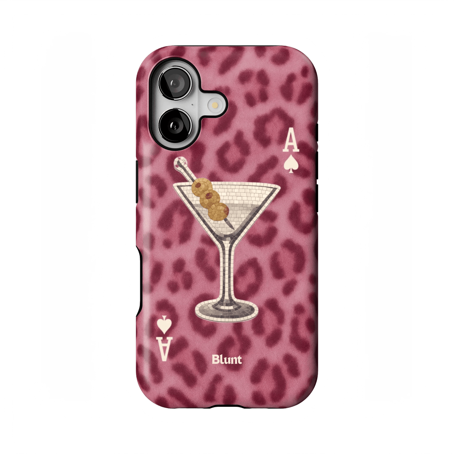 Pink Cheetah Dirty Martini iPhone Case - Blunt Cases