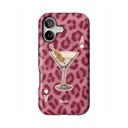 Pink Cheetah Dirty Martini iPhone Case - Blunt Cases