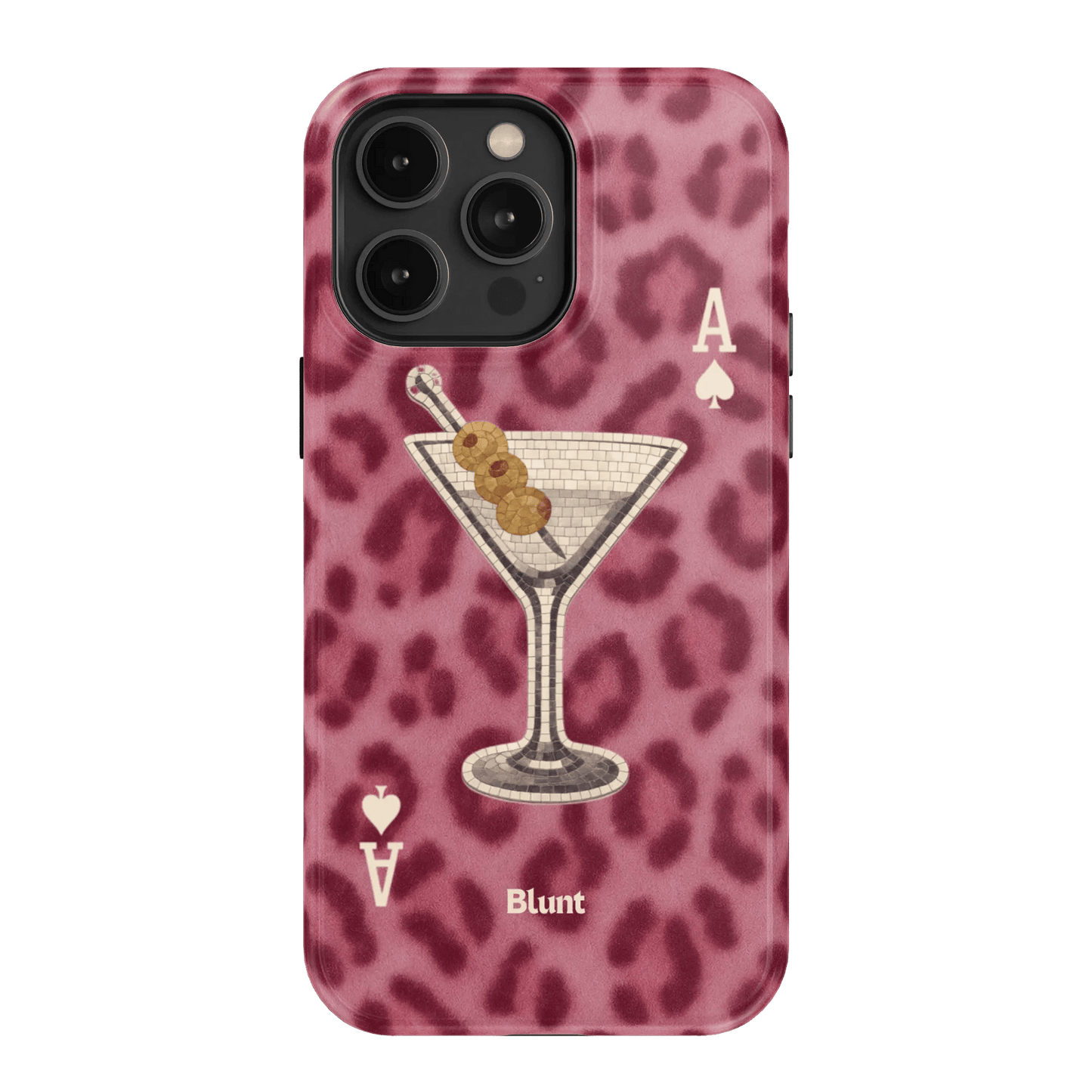 Pink Cheetah Dirty Martini iPhone Case - Blunt Cases