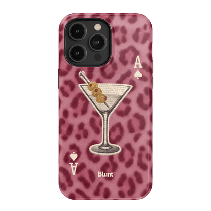 Pink Cheetah Dirty Martini iPhone Case - Blunt Cases