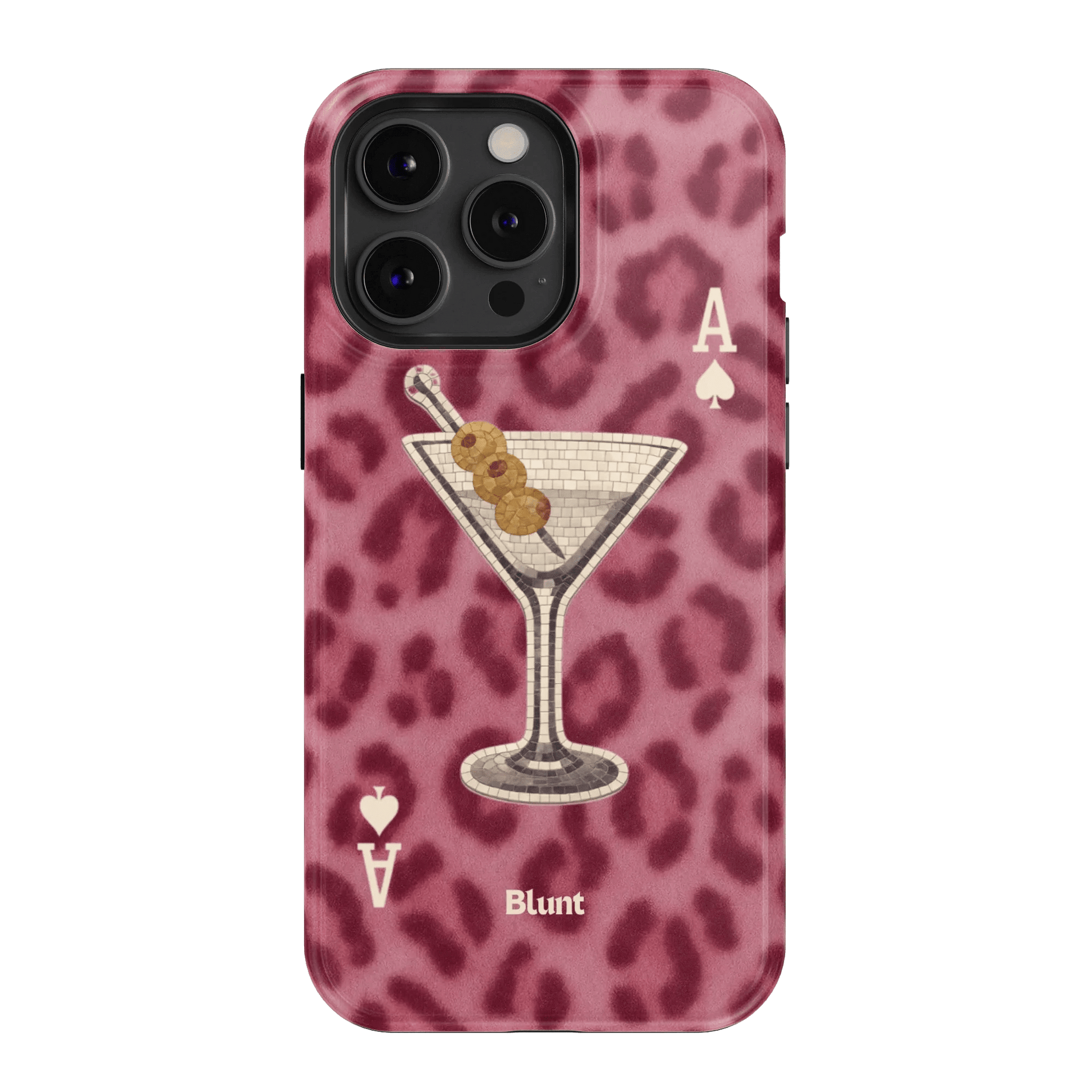Pink Cheetah Dirty Martini iPhone Case - Blunt Cases