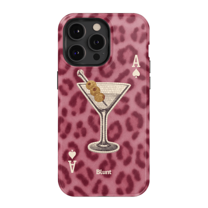 Pink Cheetah Dirty Martini iPhone Case - Blunt Cases