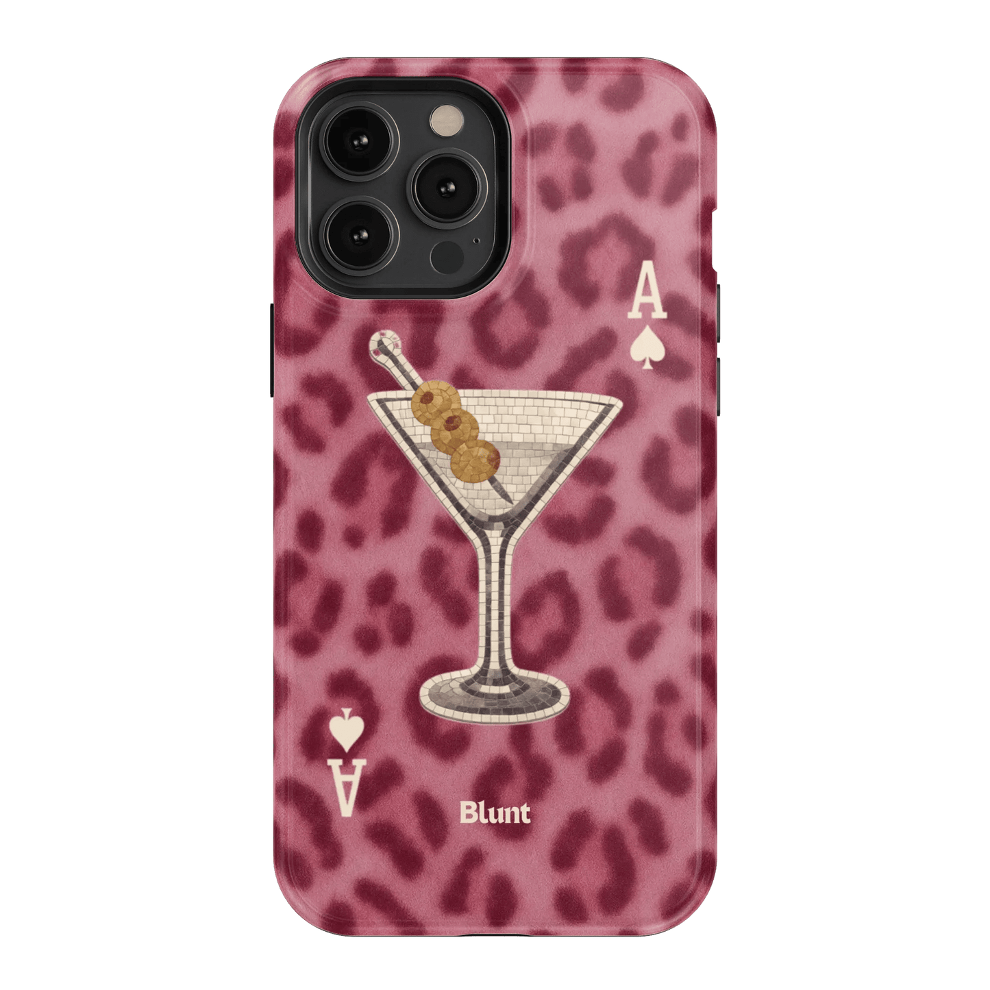 Pink Cheetah Dirty Martini iPhone Case - Blunt Cases