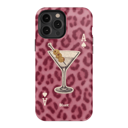 Pink Cheetah Dirty Martini iPhone Case - Blunt Cases