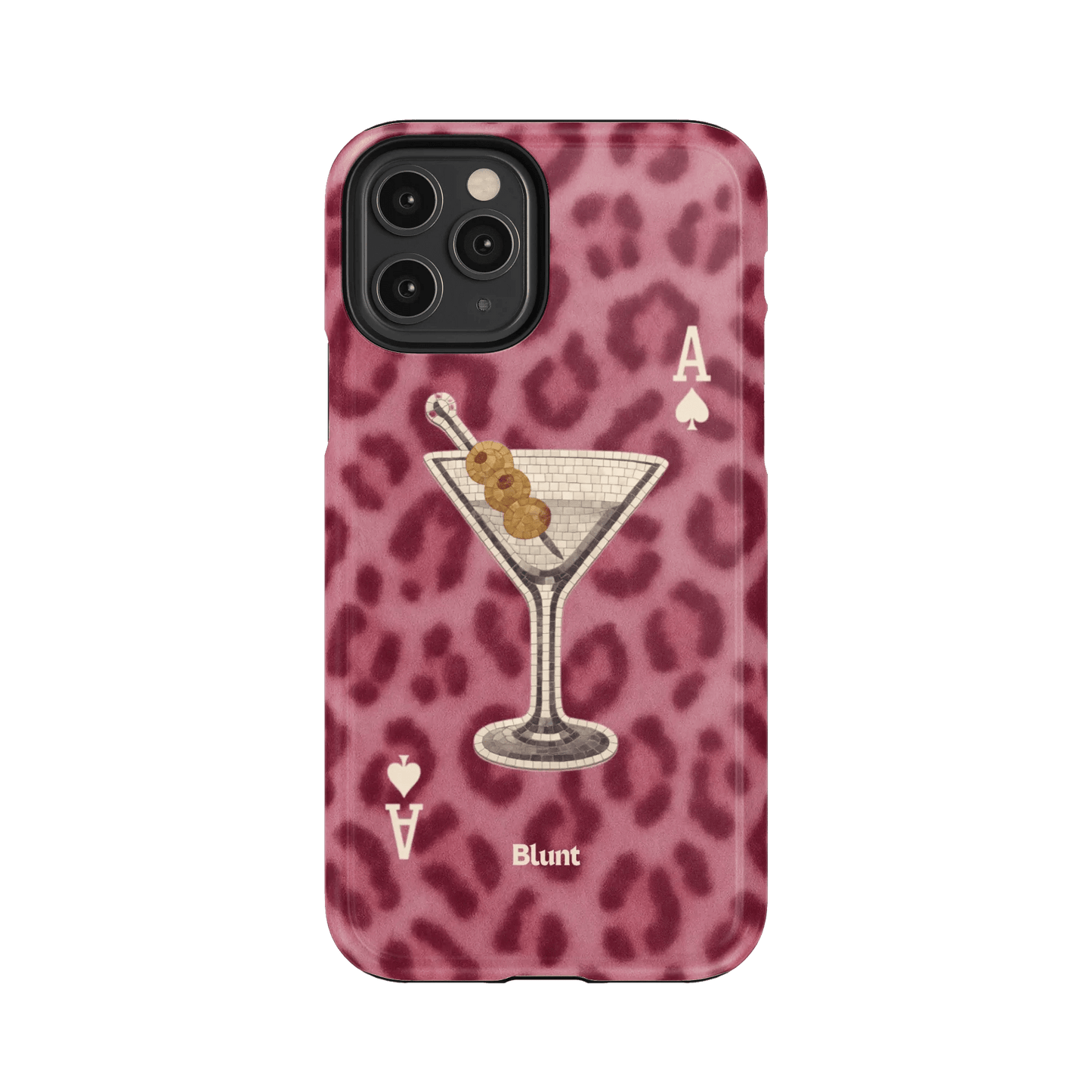 Pink Cheetah Dirty Martini iPhone Case - Blunt Cases