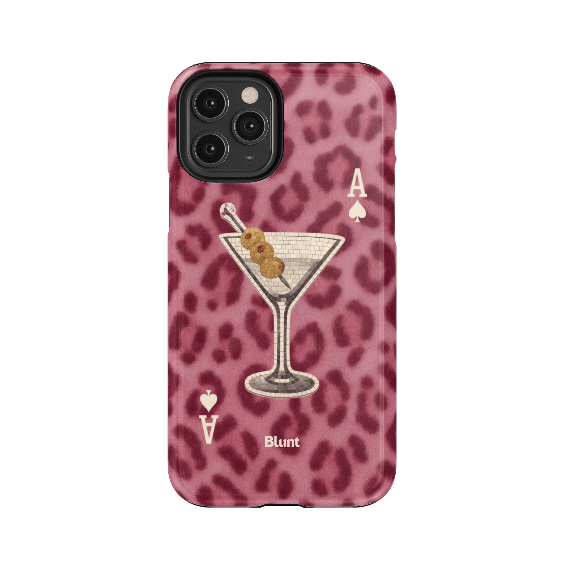 Pink Cheetah Dirty Martini iPhone Case - Blunt Cases