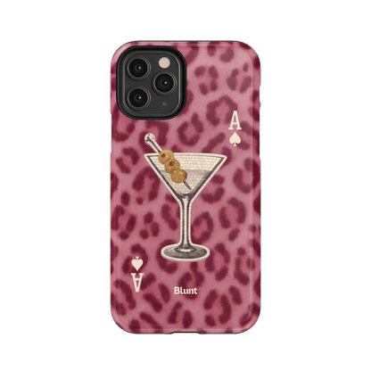 Pink Cheetah Dirty Martini iPhone Case - Blunt Cases