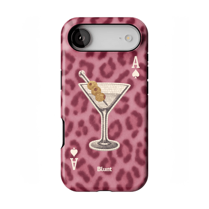 Pink Cheetah Dirty Martini iPhone Case - Blunt Cases