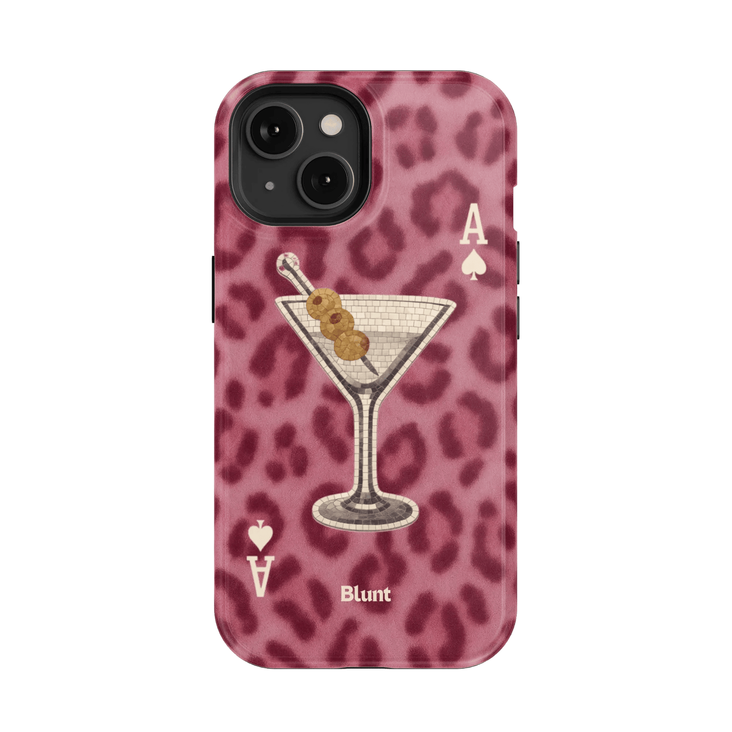 Pink Cheetah Dirty Martini iPhone Case - Blunt Cases