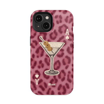 Pink Cheetah Dirty Martini iPhone Case - Blunt Cases