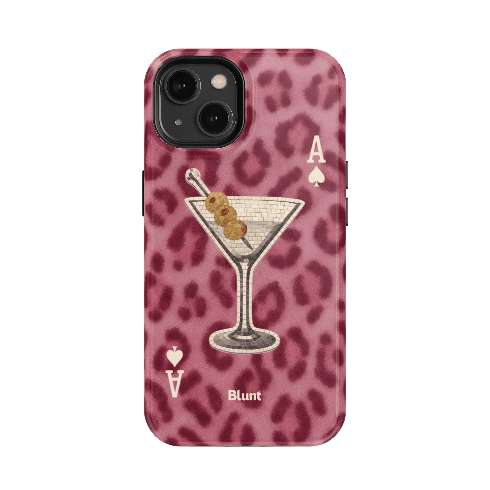 Pink Cheetah Dirty Martini iPhone Case - Blunt Cases
