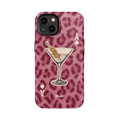 Pink Cheetah Dirty Martini iPhone Case - Blunt Cases