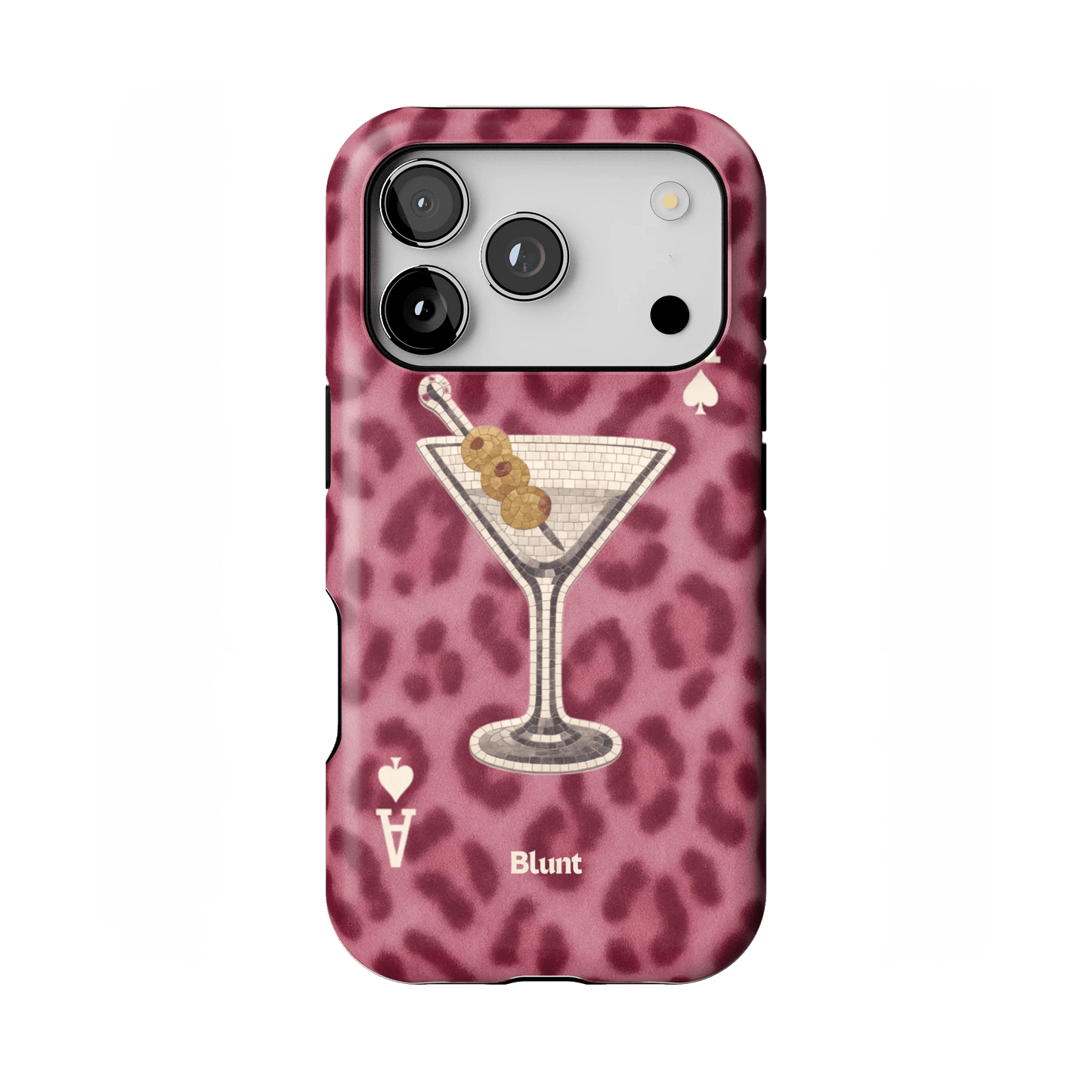 Pink Cheetah Dirty Martini iPhone Case - Blunt Cases