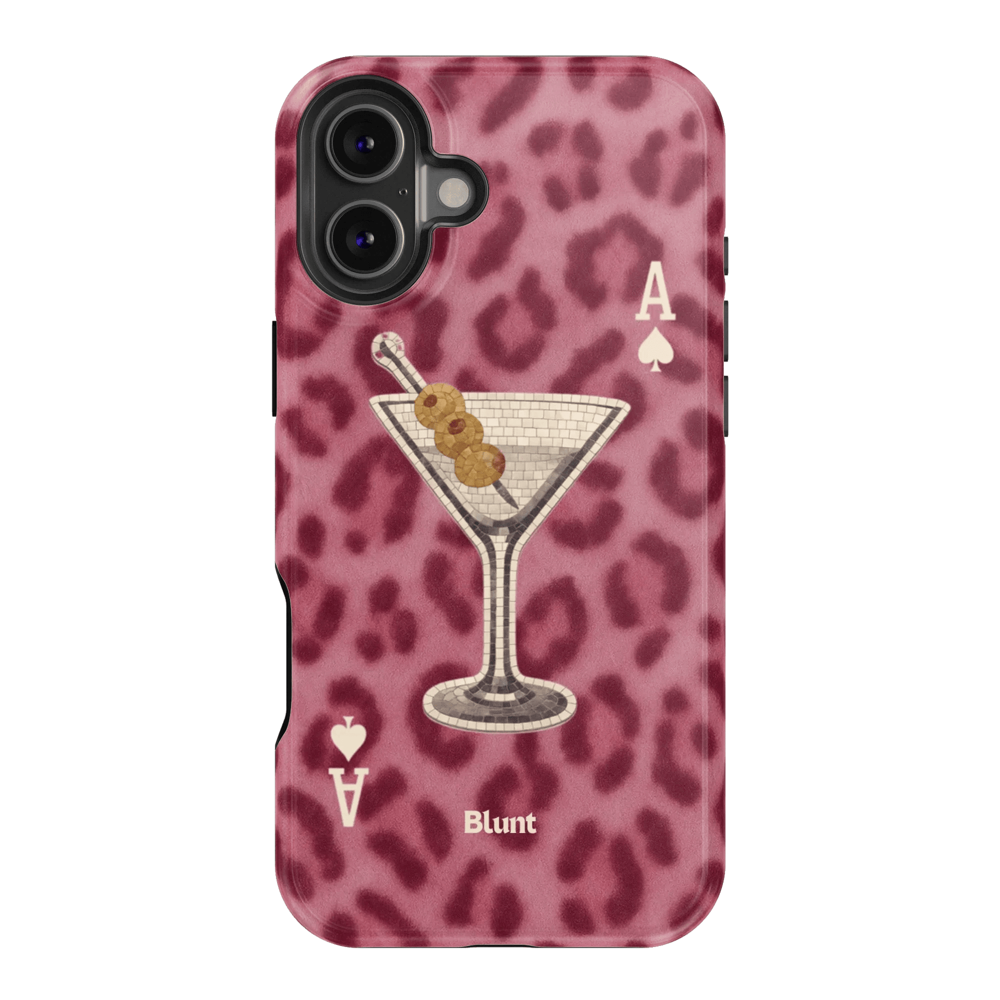 Pink Cheetah Dirty Martini iPhone Case - Blunt Cases