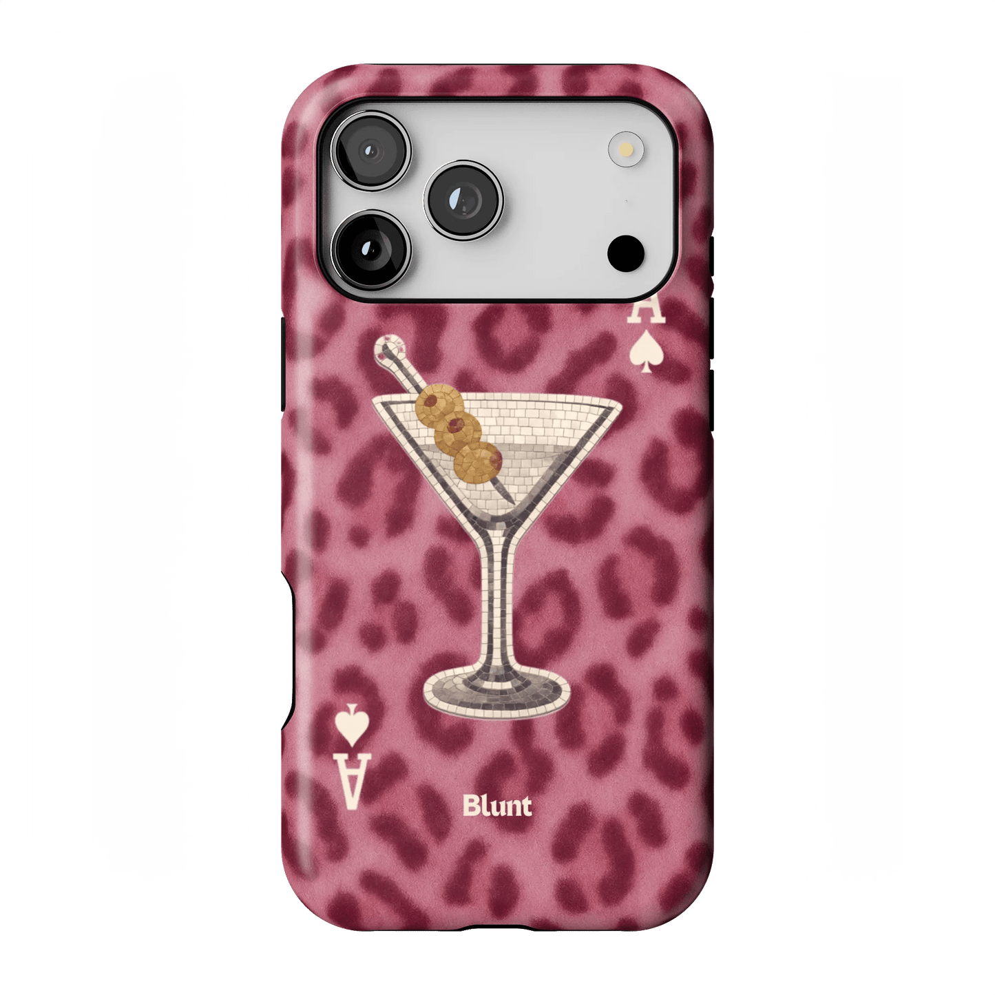 Pink Cheetah Dirty Martini iPhone Case - Blunt Cases