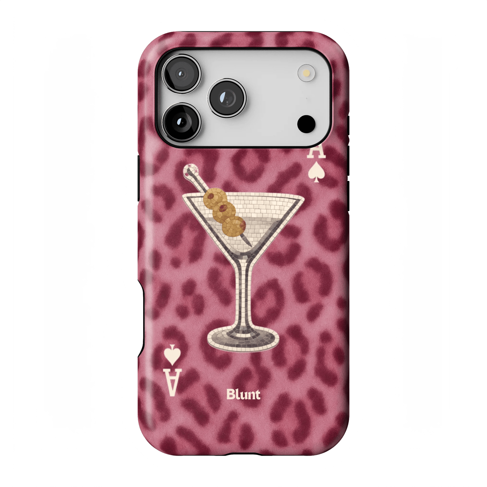 Pink Cheetah Dirty Martini iPhone Case - Blunt Cases