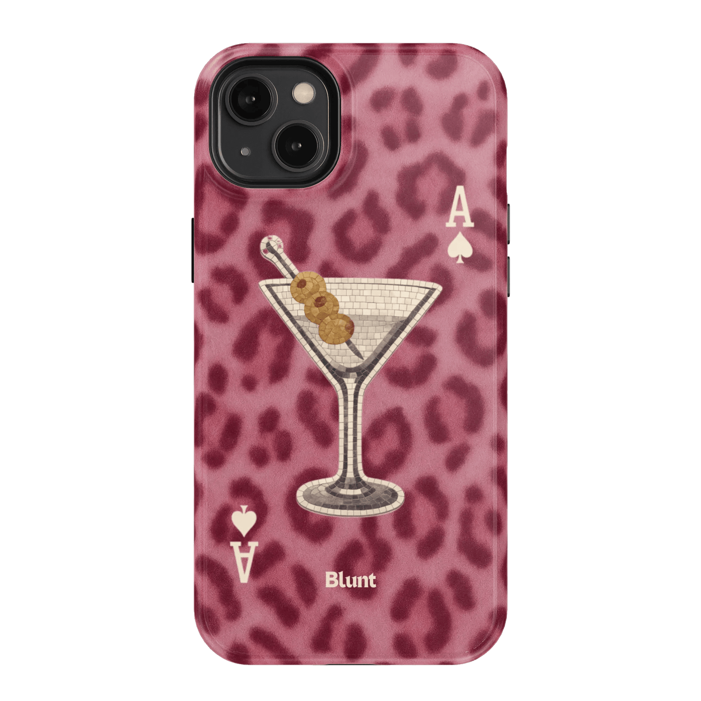 Pink Cheetah Dirty Martini iPhone Case - Blunt Cases