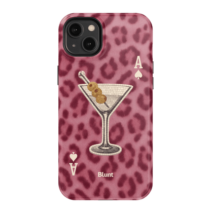 Pink Cheetah Dirty Martini iPhone Case - Blunt Cases