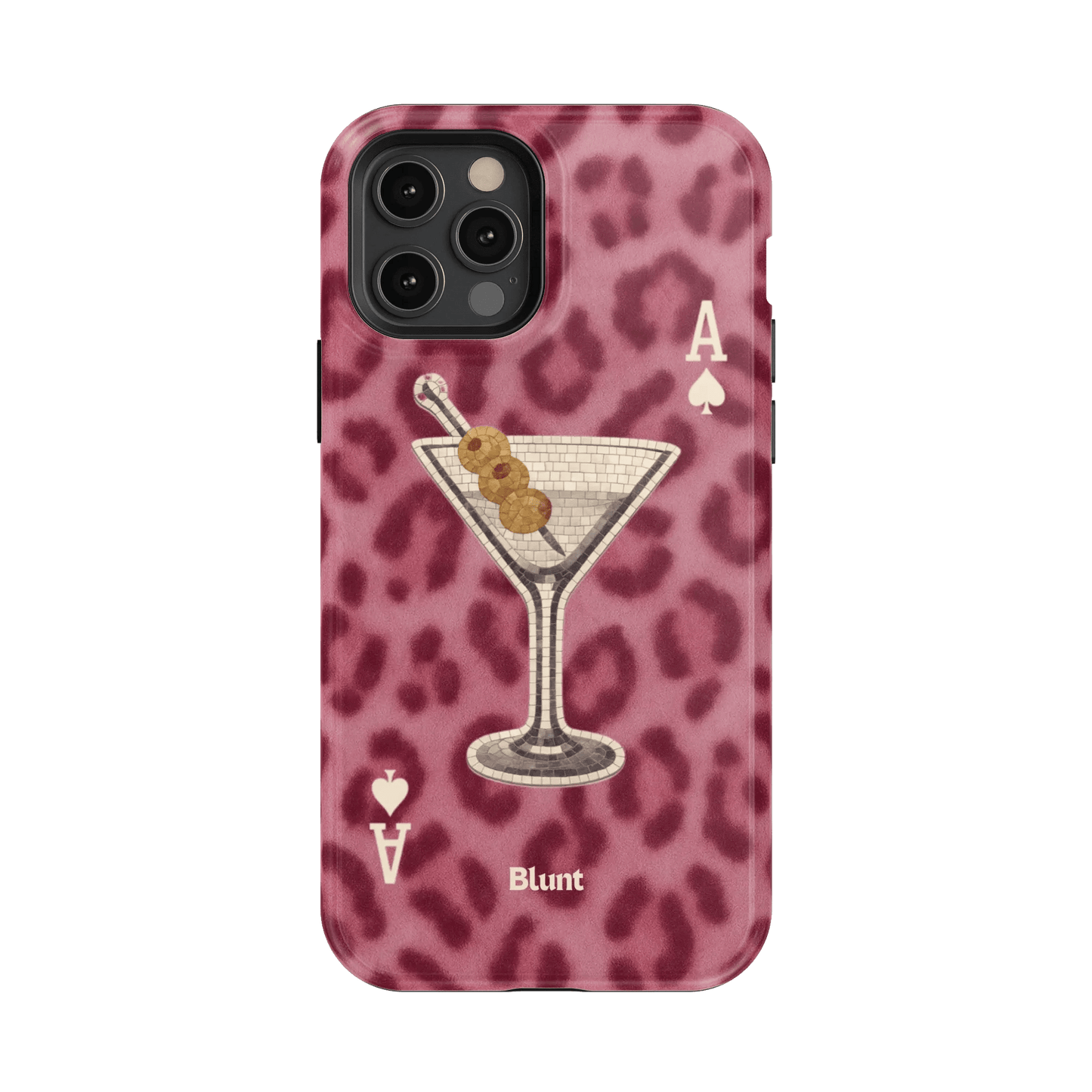 Pink Cheetah Dirty Martini iPhone Case - Blunt Cases