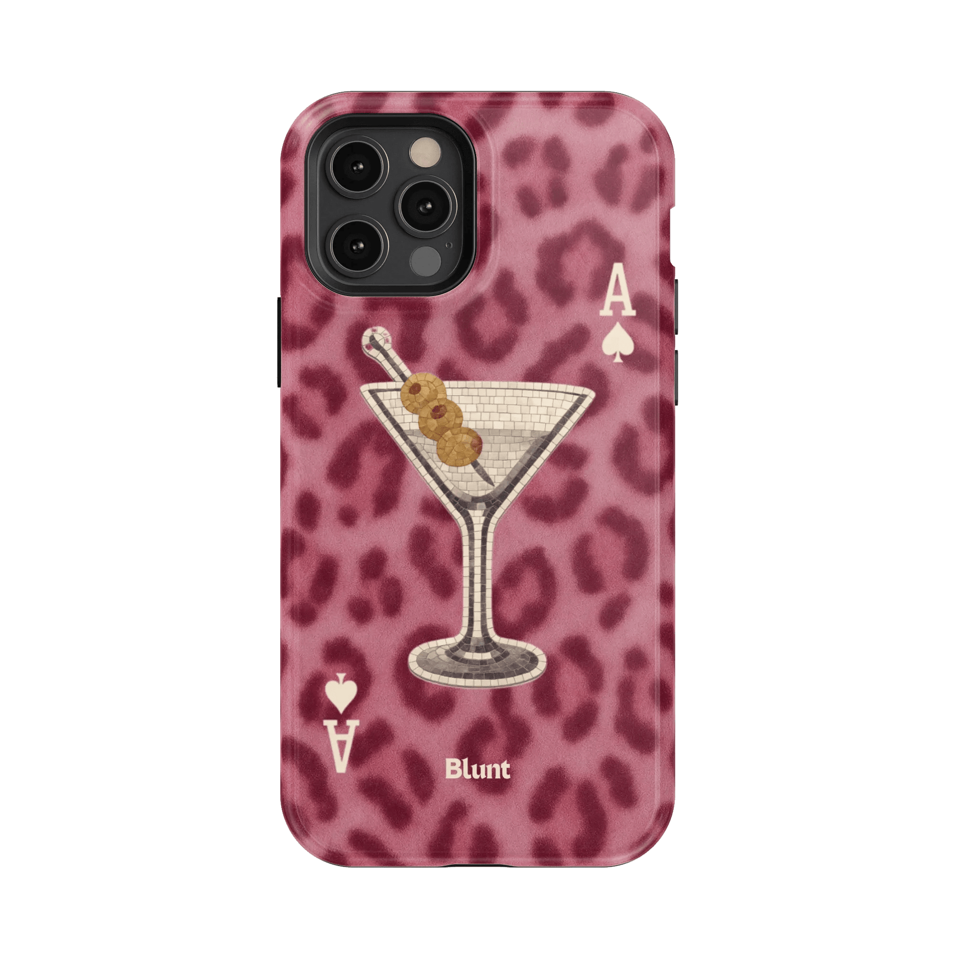 Pink Cheetah Dirty Martini iPhone Case - Blunt Cases