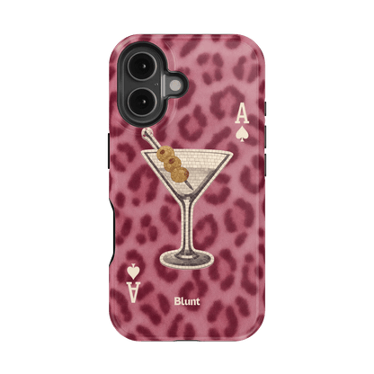 Pink Cheetah Dirty Martini iPhone Case - Blunt Cases