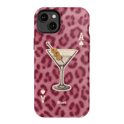Pink Cheetah Dirty Martini iPhone Case - Blunt Cases