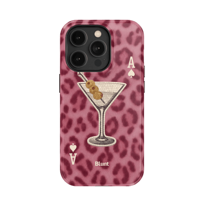 Pink Cheetah Dirty Martini iPhone Case - Blunt Cases